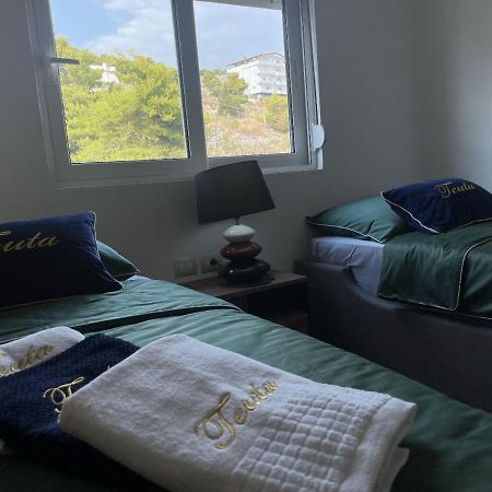 Apartament Teuta- Luxury Penthouse 200M2 Saranda Zewnętrze zdjęcie
