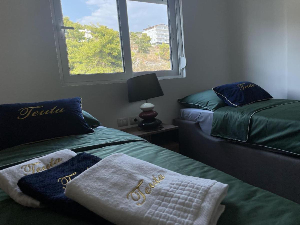 Apartament Teuta- Luxury Penthouse 200M2 Saranda Zewnętrze zdjęcie