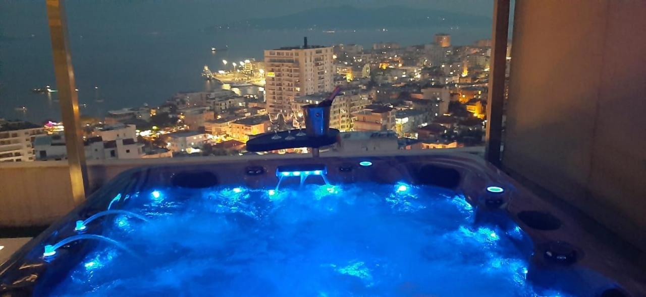 Apartament Teuta- Luxury Penthouse 200M2 Saranda Zewnętrze zdjęcie