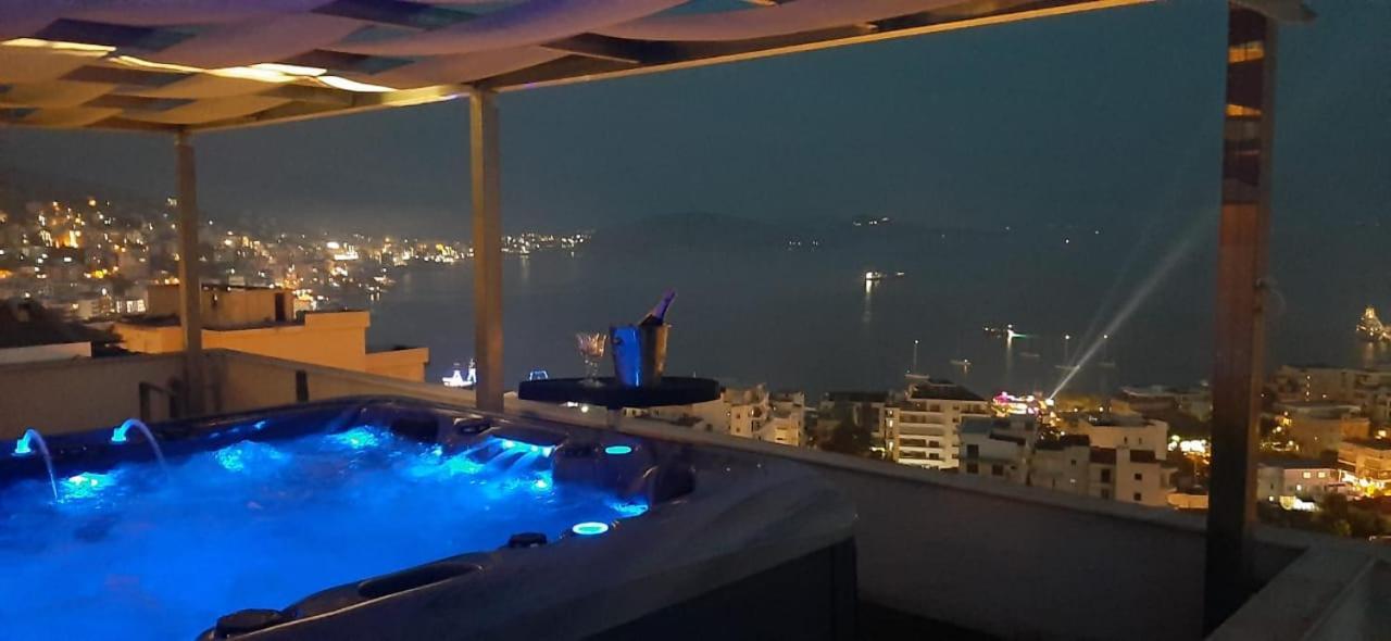 Apartament Teuta- Luxury Penthouse 200M2 Saranda Zewnętrze zdjęcie